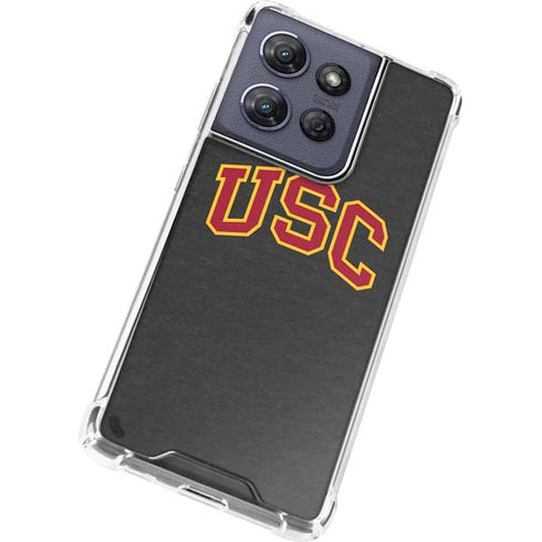 University of Southern California USC Official Logo Moto G Play 5G (2025) Clear Case